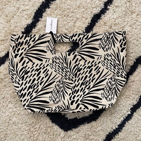 The Lilibridge Bag, Sea Feather foldable Cotton Canvas tote - Picture 2 of 7